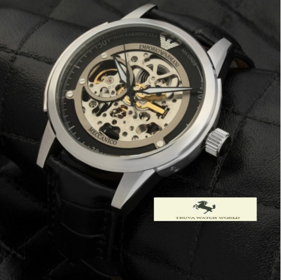 HK1233 EMPORİO ARMANİ MECCANİCO SKELETON
